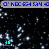 Cl* NGC  654    SAM      42