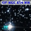 Cl* NGC  654     MH      54