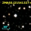 2MASS J21541327+6243092