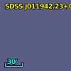 SDSS J011942.23+010751.5