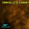 2MASS J23135808+6130484