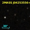 2MASS J04253556+2457398