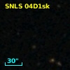 SNLS 04D1sk