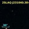 2SLAQ J231040.38+000334.5