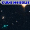 CAIRNS J044305.18+021038.0