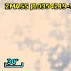 2MASS J10354219-5812557