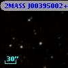 2MASS J00395002+4309133