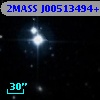 2MASS J00513494+3925129