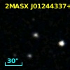 2MASX J01244337+0157122