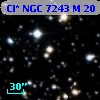 Cl* NGC 7243      M      20