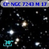 Cl* NGC 7243      M      17