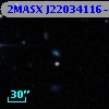 2MASX J22034116-3231109