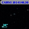 CAIRNS J014140.30+045829.0