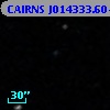 CAIRNS J014333.60+042518.0