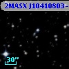 2MASX J10410803-4730503