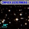 2MASX J13570691-4636490