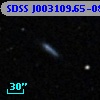 SDSS J003109.65-085934.3