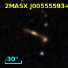 2MASX J00555593+0039403