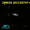 2MASX J01120747+0103100