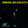2MASX J01191473+0044161