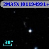 2MASX J01194991+0105359