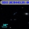 SDSS J020443.38-004838.3
