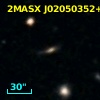 2MASX J02050352+0010309