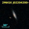 2MASX J02204200-0808252