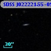 SDSS J022221.55-090036.2
