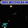 SDSS J022742.94-085054.2