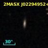 2MASX J02294952+0048461