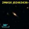 2MASX J02463436-0050365