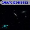 2MASX J02483752-0033169