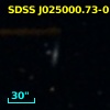 SDSS J025000.73-011454.0