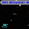 SDSS J031056.01-002323.7