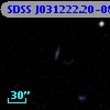 SDSS J031222.20-081447.3