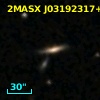 2MASX J03192317+0049248