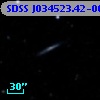 SDSS J034523.42-062732.8