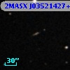 2MASX J03521427+0100337