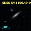 SDSS J041106.49-054213.0