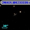 2MASX J08233338+4112530