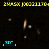 2MASX J08321178+0012332
