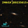 2MASX J09235615+0150033
