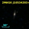2MASX J10534203+0510311