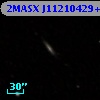 2MASX J11210429+6630504
