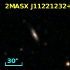 2MASX J11221232+0254389
