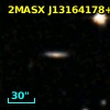 2MASX J13164178+0154280