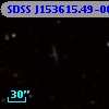 SDSS J153615.49-002057.5