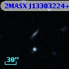 2MASX J13303224+6124337