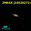 2MASX J10520272+0309582